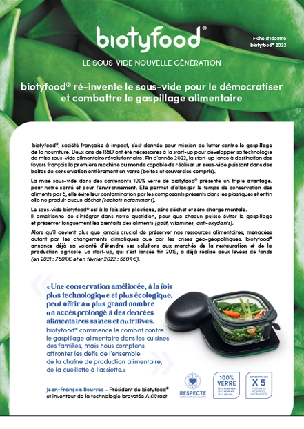 Fiche d'identité biotyfood